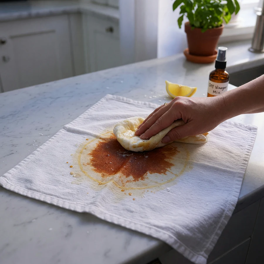 Practical demonstration of what final result after applying the main method from the article about how to clean your kitch...