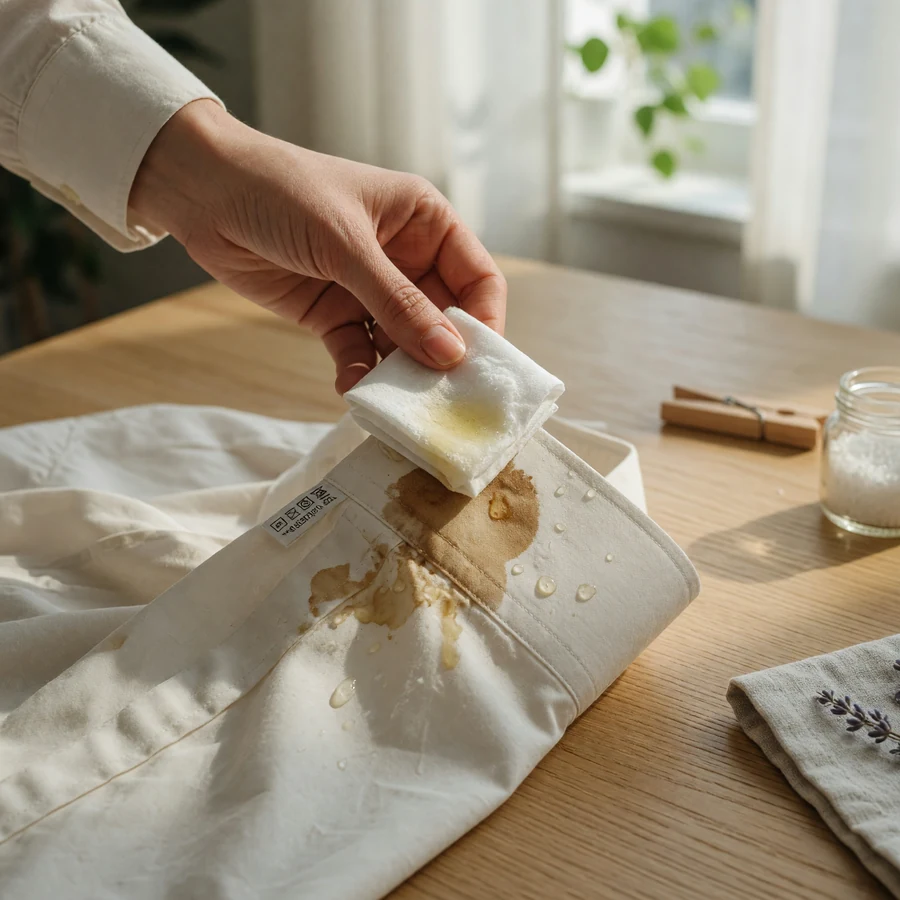 Close-up of the exact technique shown in the article being applied to final result after applying the main method from the...