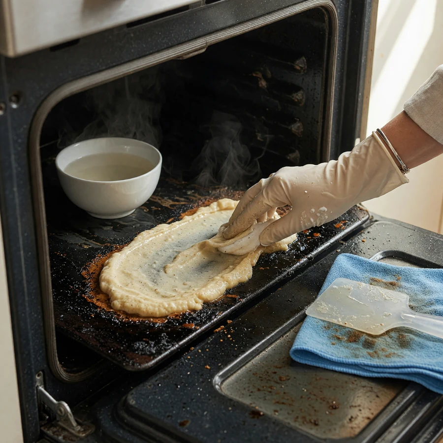 Practical demonstration of what how to clean the oven: complete guide with natural and professional methods. the hybrid fr...